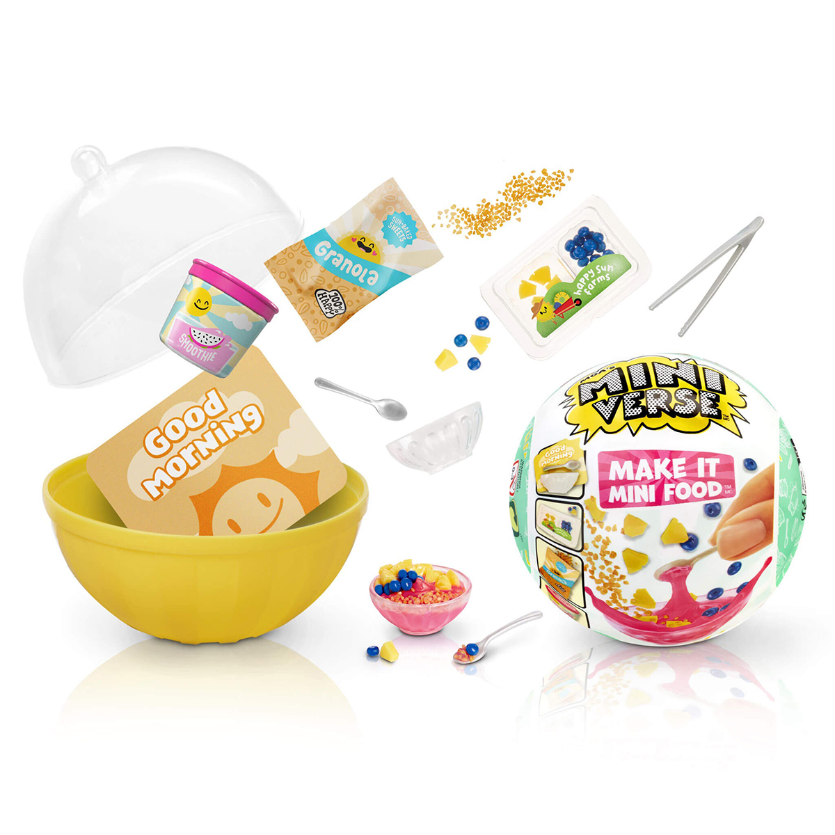 Miniverse Mini Food 3 Playset - Create a Cafe