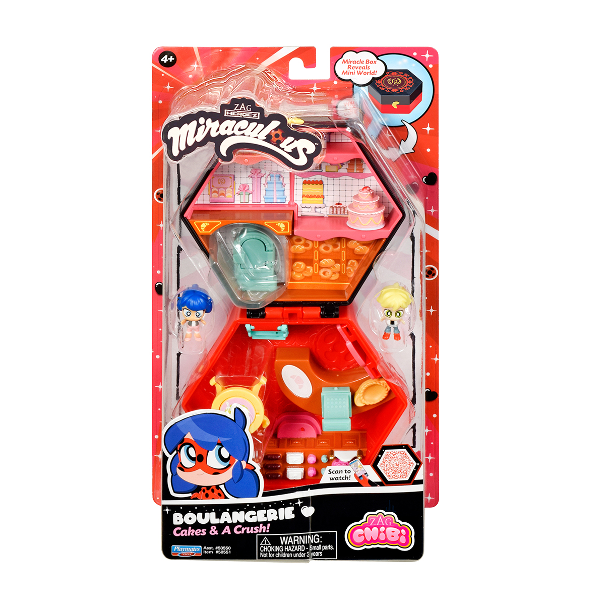 Игровой набор Леди Баг и Супер-Кот cерии Chibi - Пекарня Буланжери Игровой набор Леди Баг и Супер-Кот cерии Chibi - Пекарня Буланжери