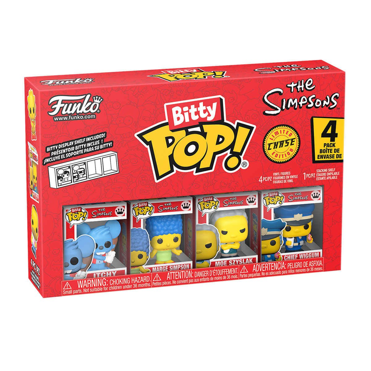 Set of action figures Bitty POP! - Tickle (4 figures in ass.)