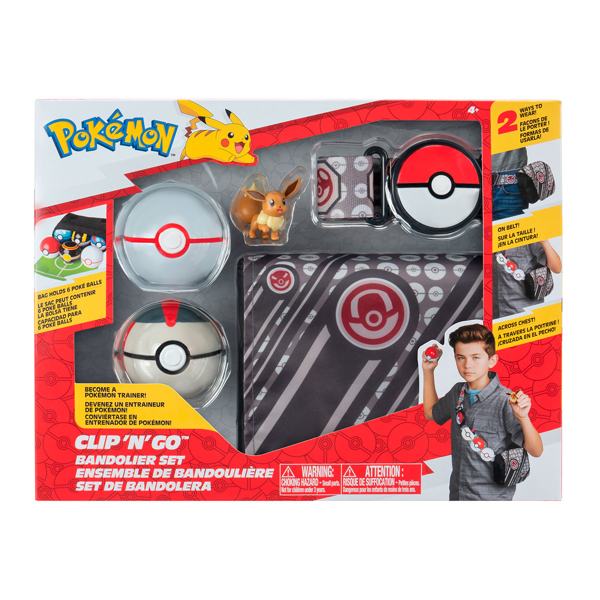 Pokemon W4 Game Set - Trainer Eevee's Equipment