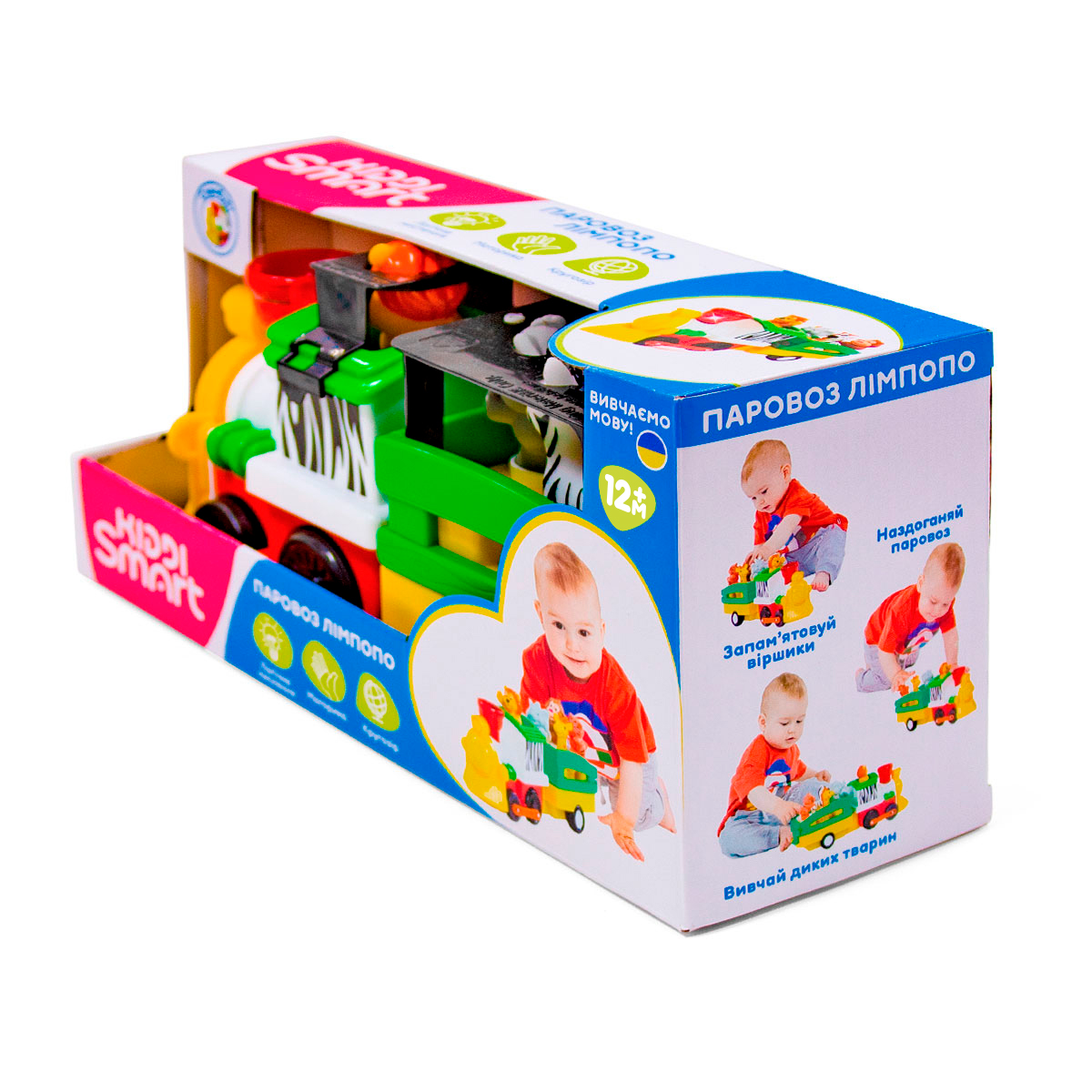 Kiddi Smart Playset – Limpopo Steam Train (Ukrainian language) Kiddi Smart Playset – Limpopo Steam Train (Ukrainian language)