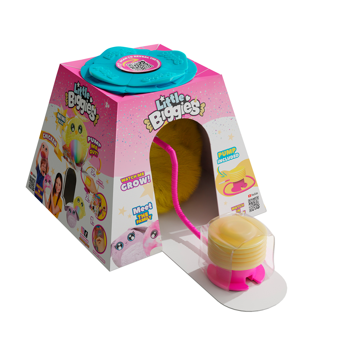 Little Foodies Series Biggies Playset - Ice Cream (Inflatable Toy, Pump) Little Foodies Series Biggies Playset - Ice Cream (Inflatable Toy, Pump)