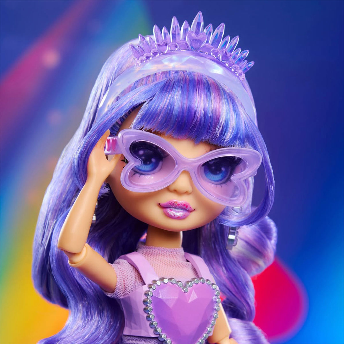 Rainbow High Doll Playset Creative Crystals - Violetta