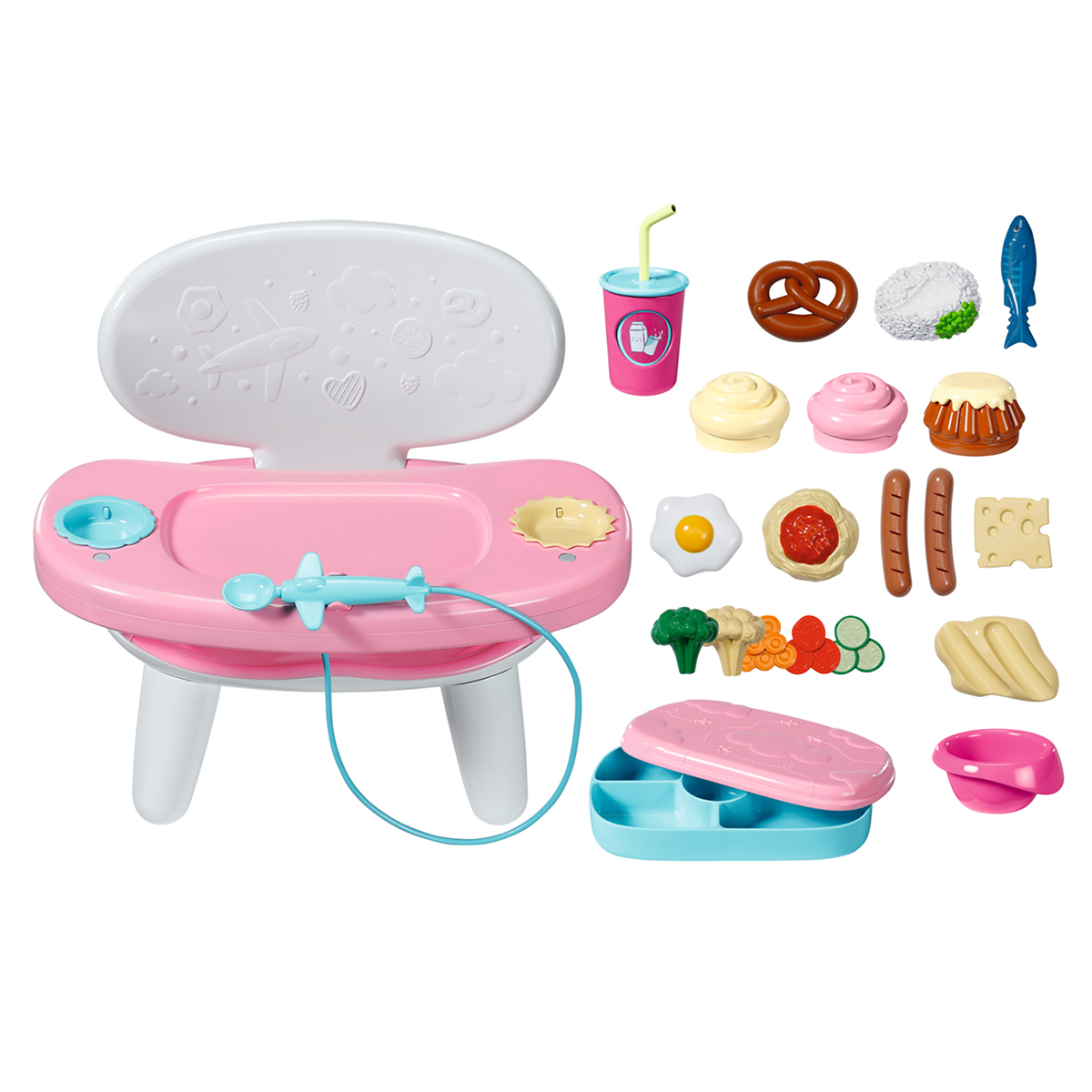 Interactive feeding table for Baby Born S2 - Lunchtime (light, sound)