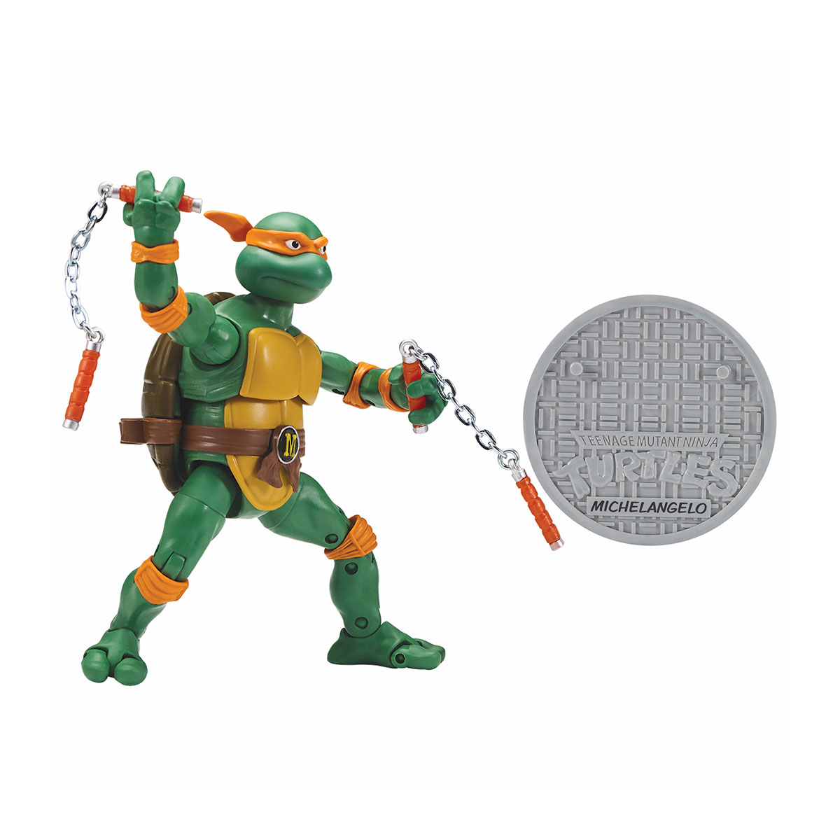 Figure set - Michelangelo vs. Bebop. Figure set - Michelangelo vs. Bebop.