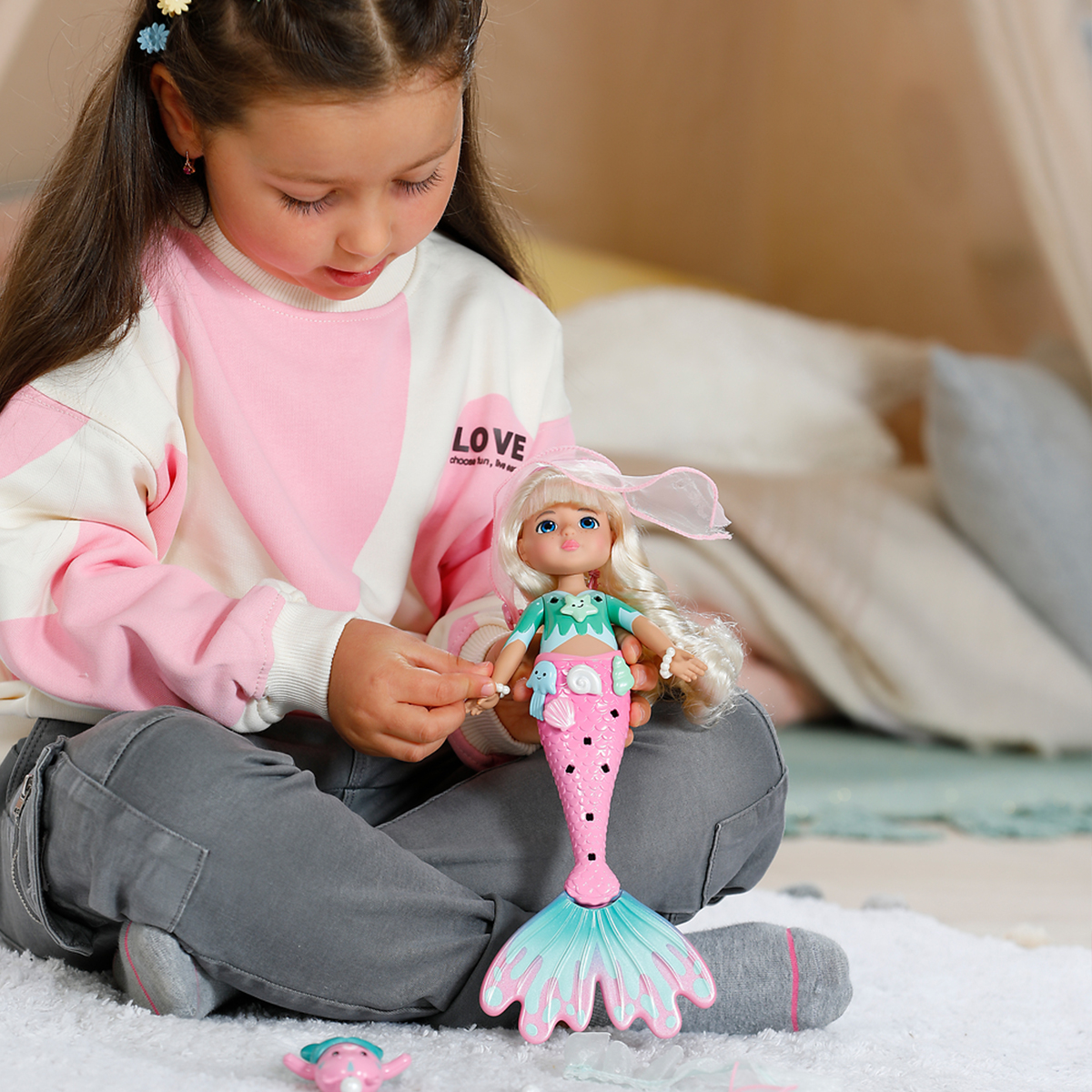 Baby Born Glam Up Series - The Little Mermaid Sparkle (28 cm)