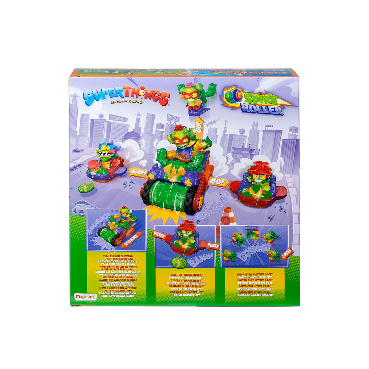 Игровой набор Superthings «Kazoom Kids» S1 – Спайк-роллер Кактус Игровой набор Superthings «Kazoom Kids» S1 – Спайк-роллер Кактус