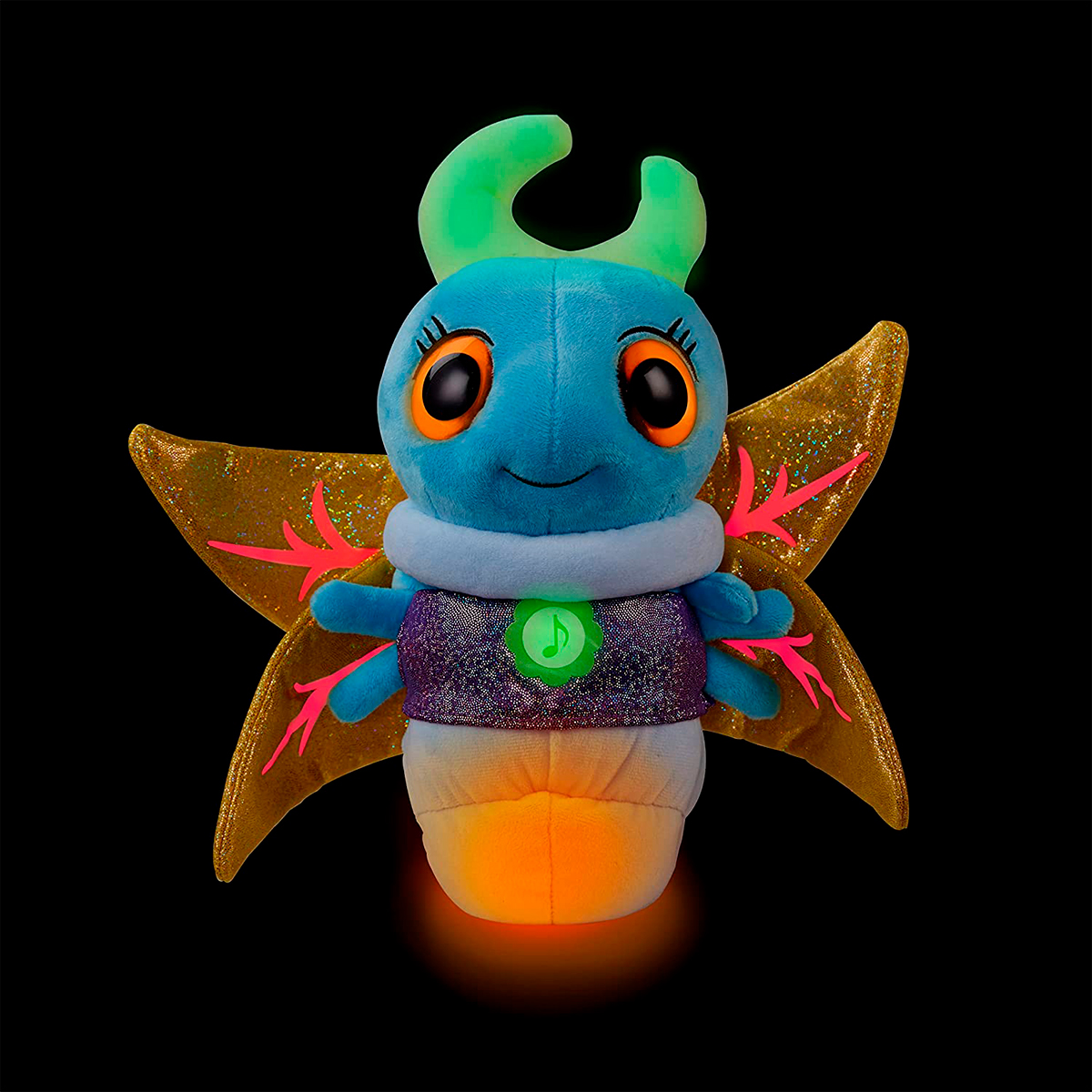 Glowies Interactive Soft Toy – Blue Firefly