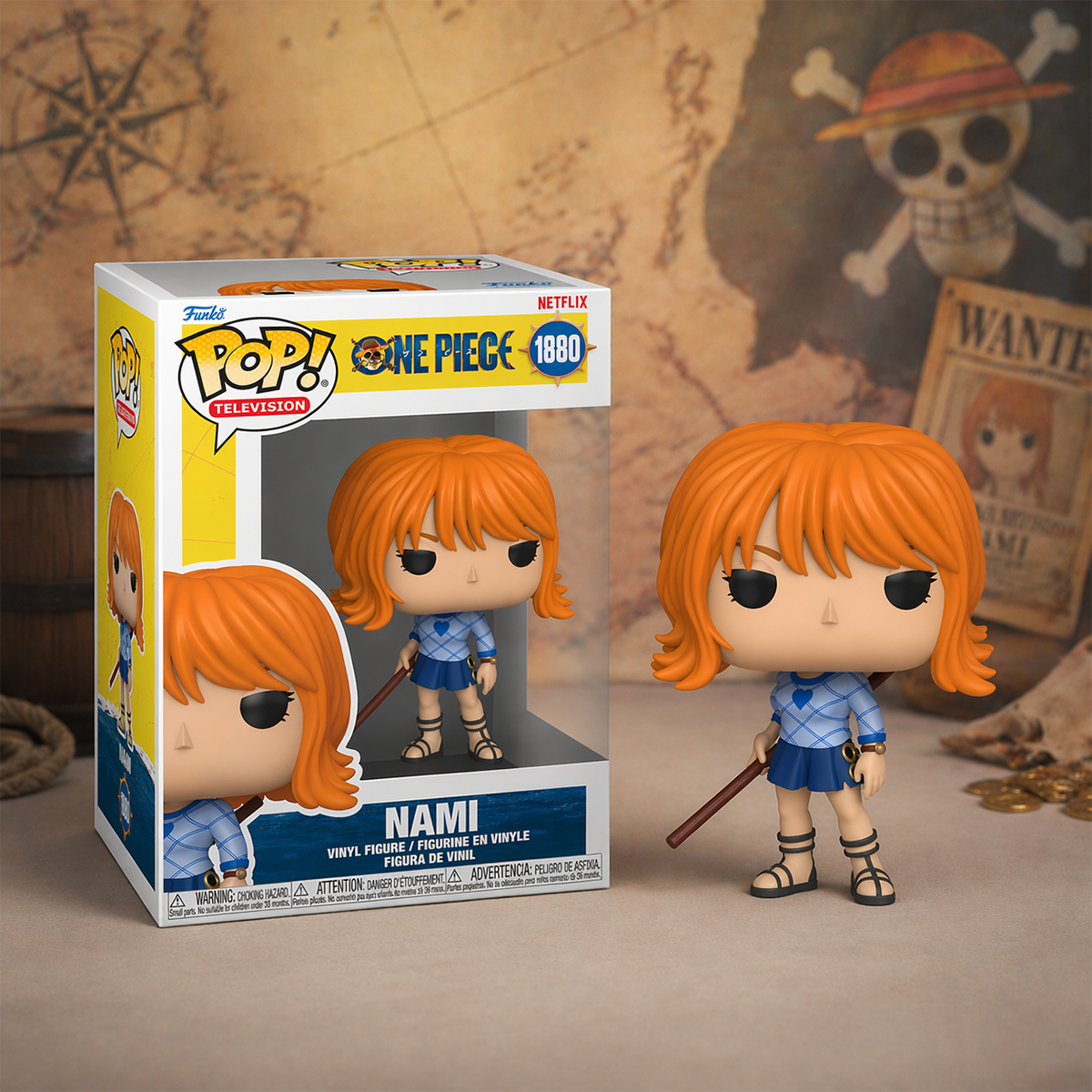 Funko POP! Big Kush S1 Series Action Figure - Nami Funko POP! Big Kush S1 Series Action Figure - Nami