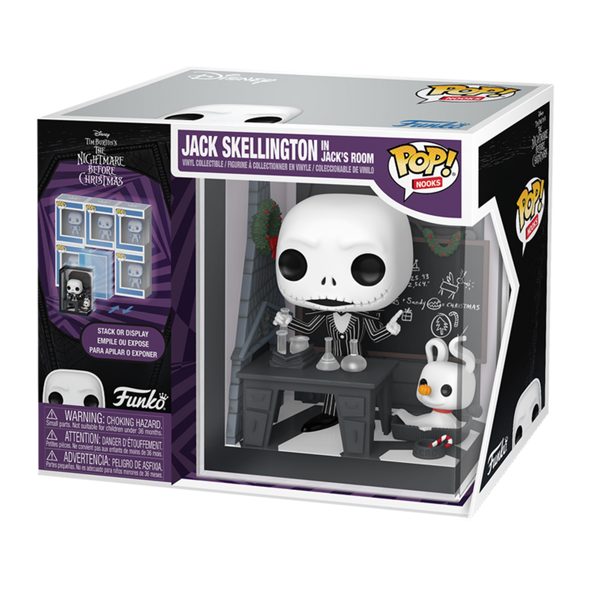 Funko POP! Nooks - Jack Skellington's Room.