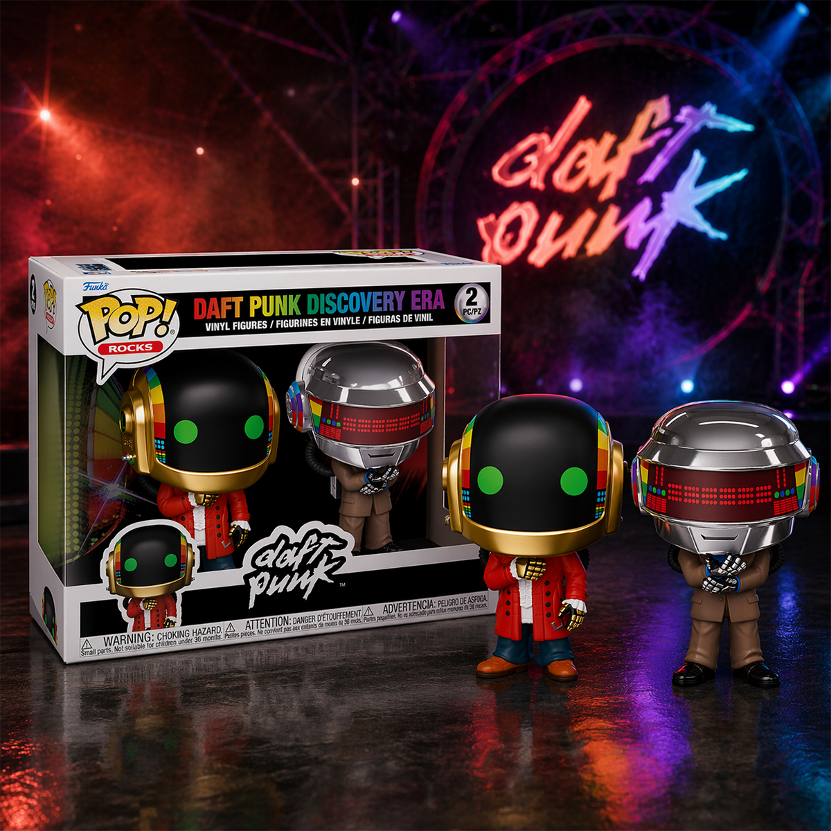 Set of game figures Funko POP! series Daft Punk - Discovery