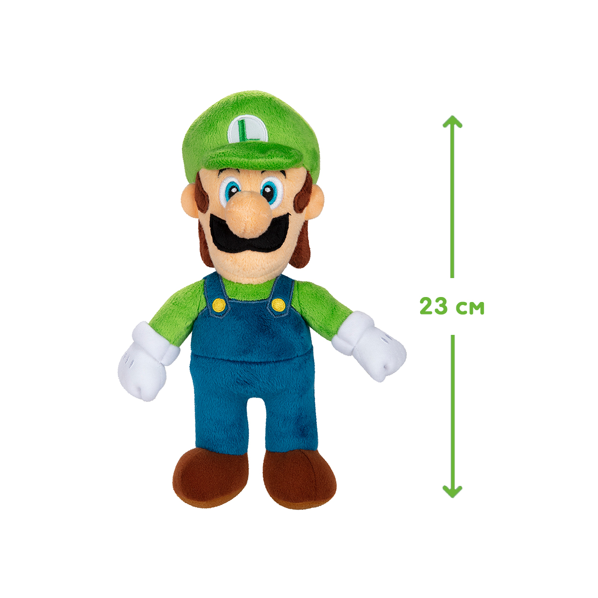SUPER MARIO Plush Toy - Luigi 23 cm