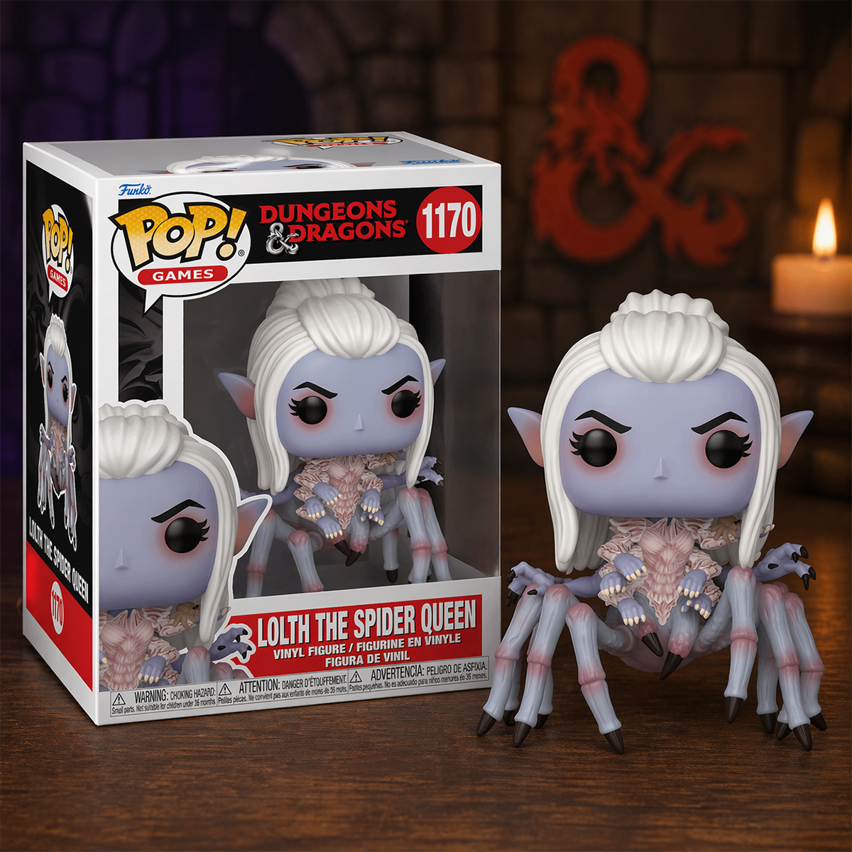 Funko POP! Dungeons & Dragons Series Play Figure - Spider Queen