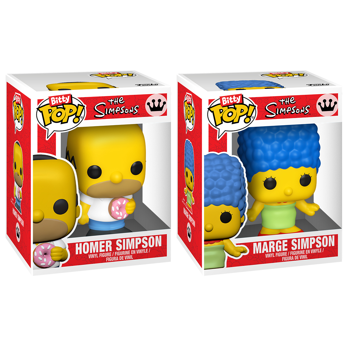 Bitty POP! Simpsons action figure set - Homer and Marge Bitty POP! Simpsons action figure set - Homer and Marge