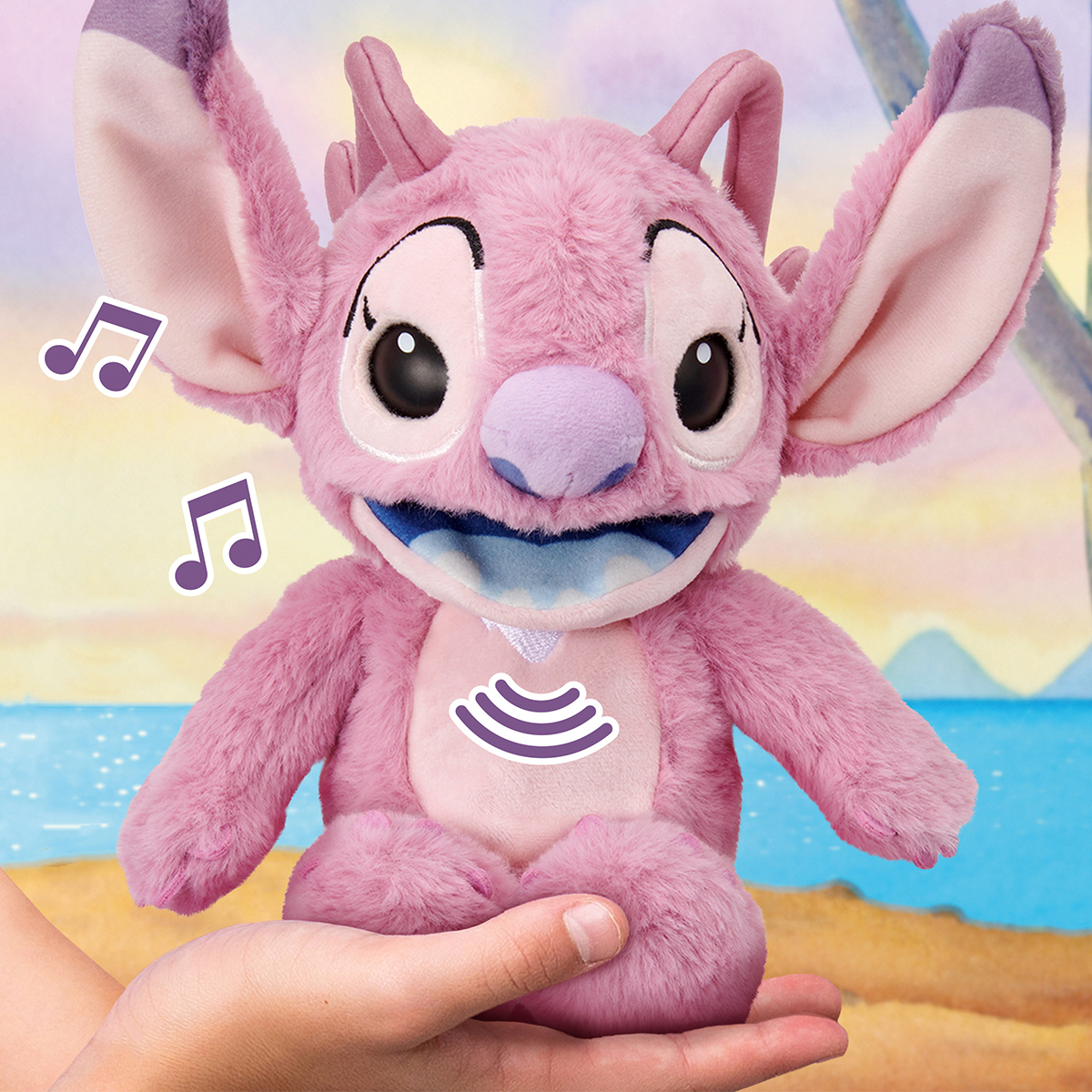 Interactive soft toy Puppetronic by Real FX Palm series Disney- Angel Interactive soft toy Puppetronic by Real FX Palm series Disney- Angel