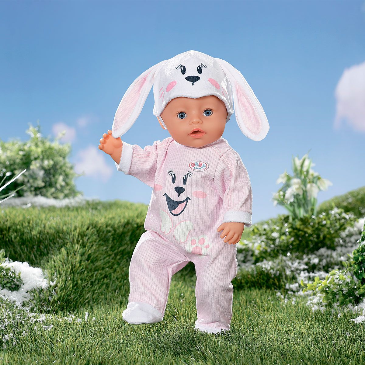 Baby Born Doll Outfit Set - Cute Bunny