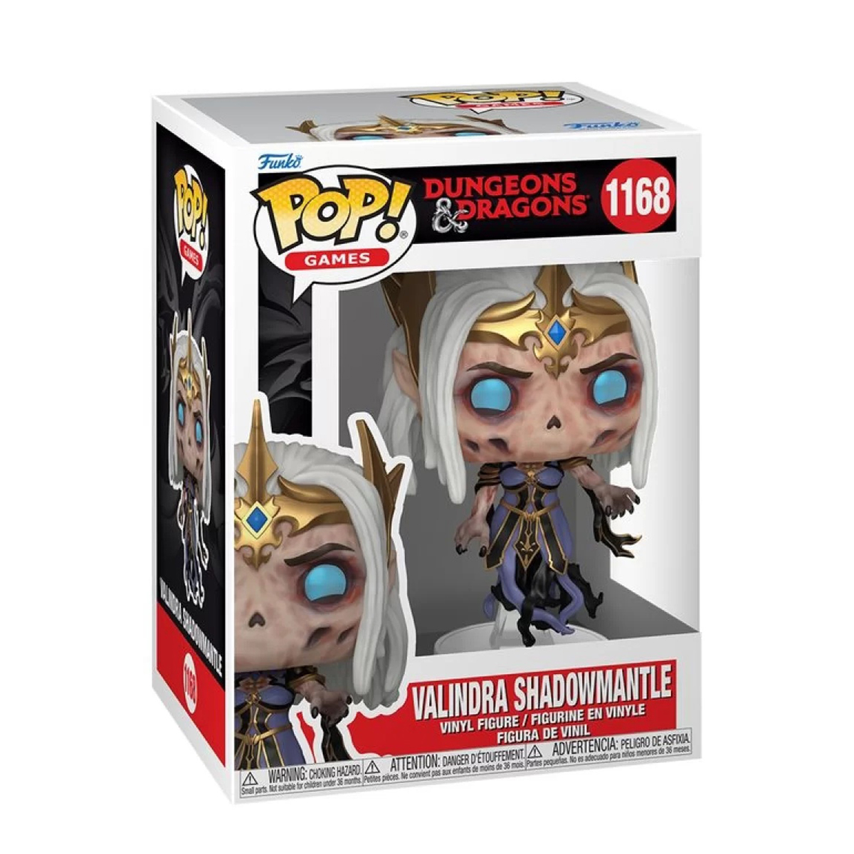 Funko POP! Dungeons & Dragons Action Figure - Valindra Shadowmantle