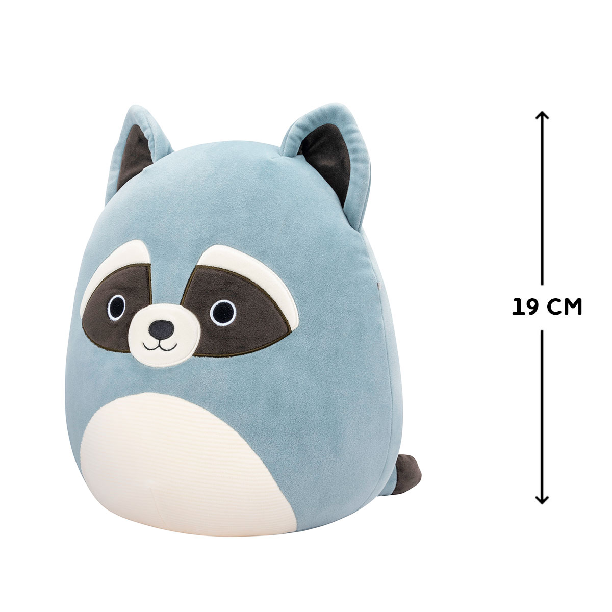 Мягкая игрушка Squishmallows – Енот Рокки (19 cm) Мягкая игрушка Squishmallows – Енот Рокки (19 cm)