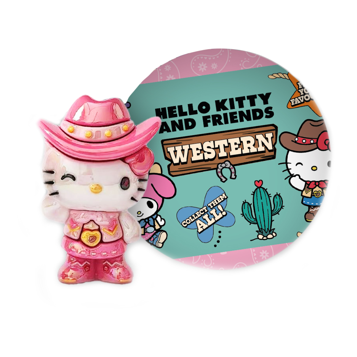 Cool Things Hello Kitty Series Hello Kitty Surprise Figurine Display - Western Stars (18 pcs.) Cool Things Hello Kitty Series Hello Kitty Surprise Figurine Display - Western Stars (18 pcs.)