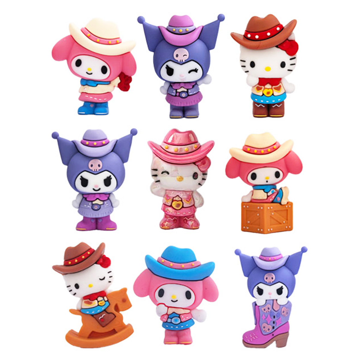 Cool Things Hello Kitty Series Hello Kitty Surprise Figurine Display - Western Stars (18 pcs.) Cool Things Hello Kitty Series Hello Kitty Surprise Figurine Display - Western Stars (18 pcs.)