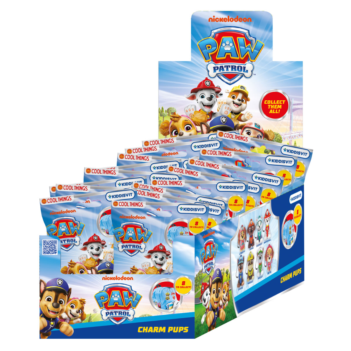 Cool Things Charms Paw Patrol Surprise Figure Display (24 pcs)