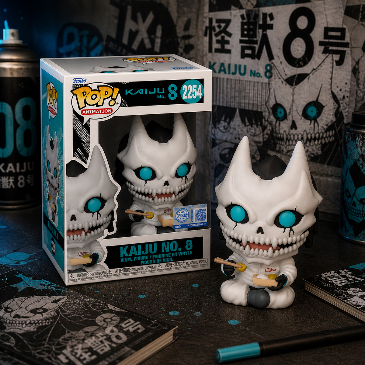 Игровая фігурка Funko POP! - Кайдзю No 8 у костюмі Игровая фігурка Funko POP! - Кайдзю No 8 у костюмі
