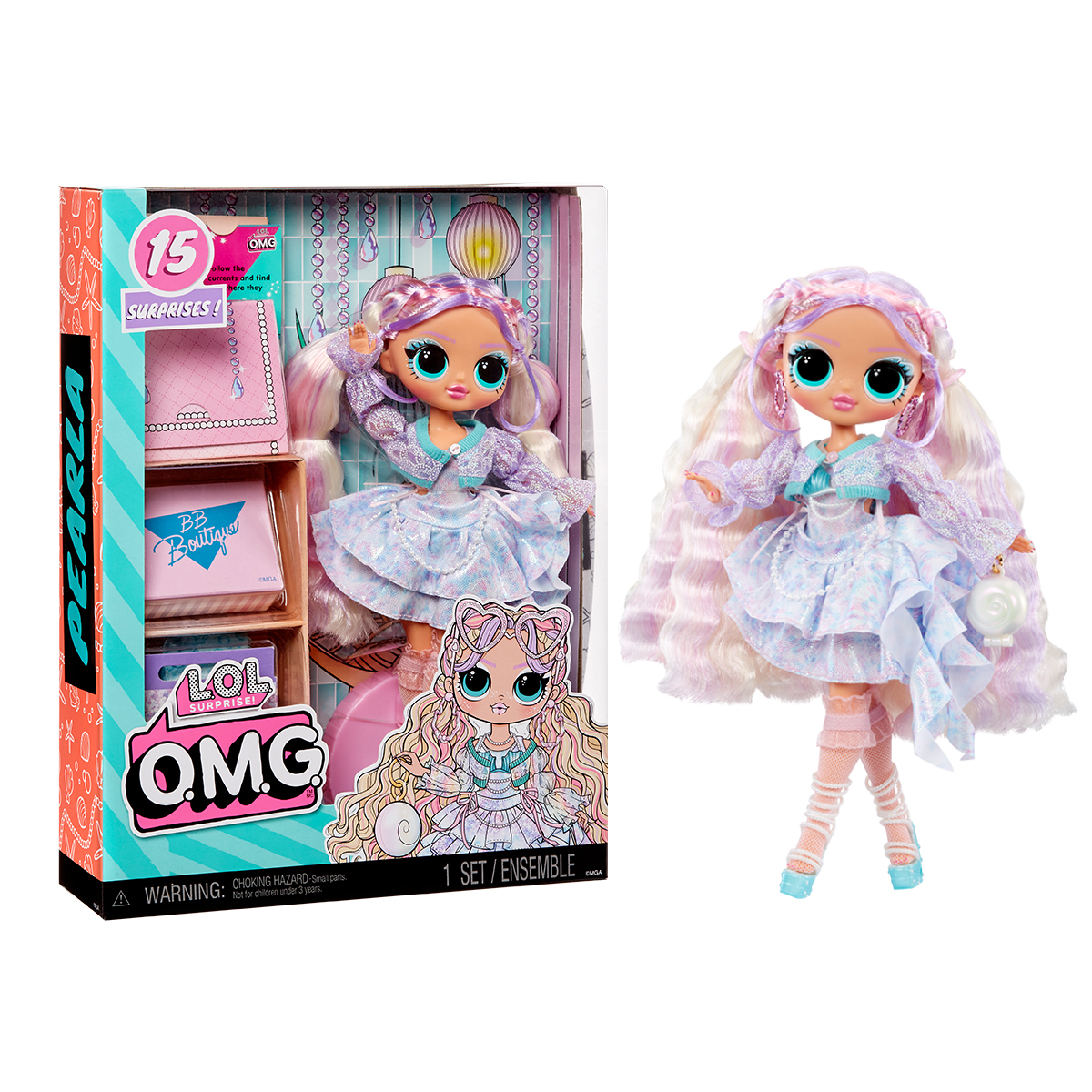 L.O.L. Surprise doll! O.M.G. S8 Series – Pearl
