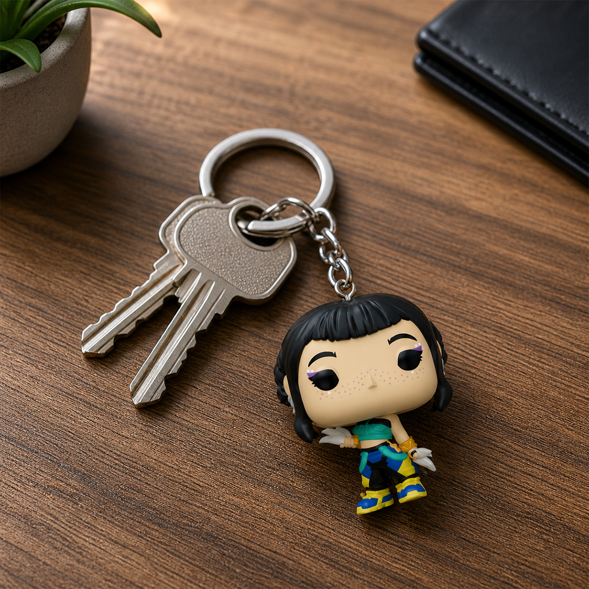 Игровая фигурка на клипсе Funko POP! Demon Hunters - Zoe