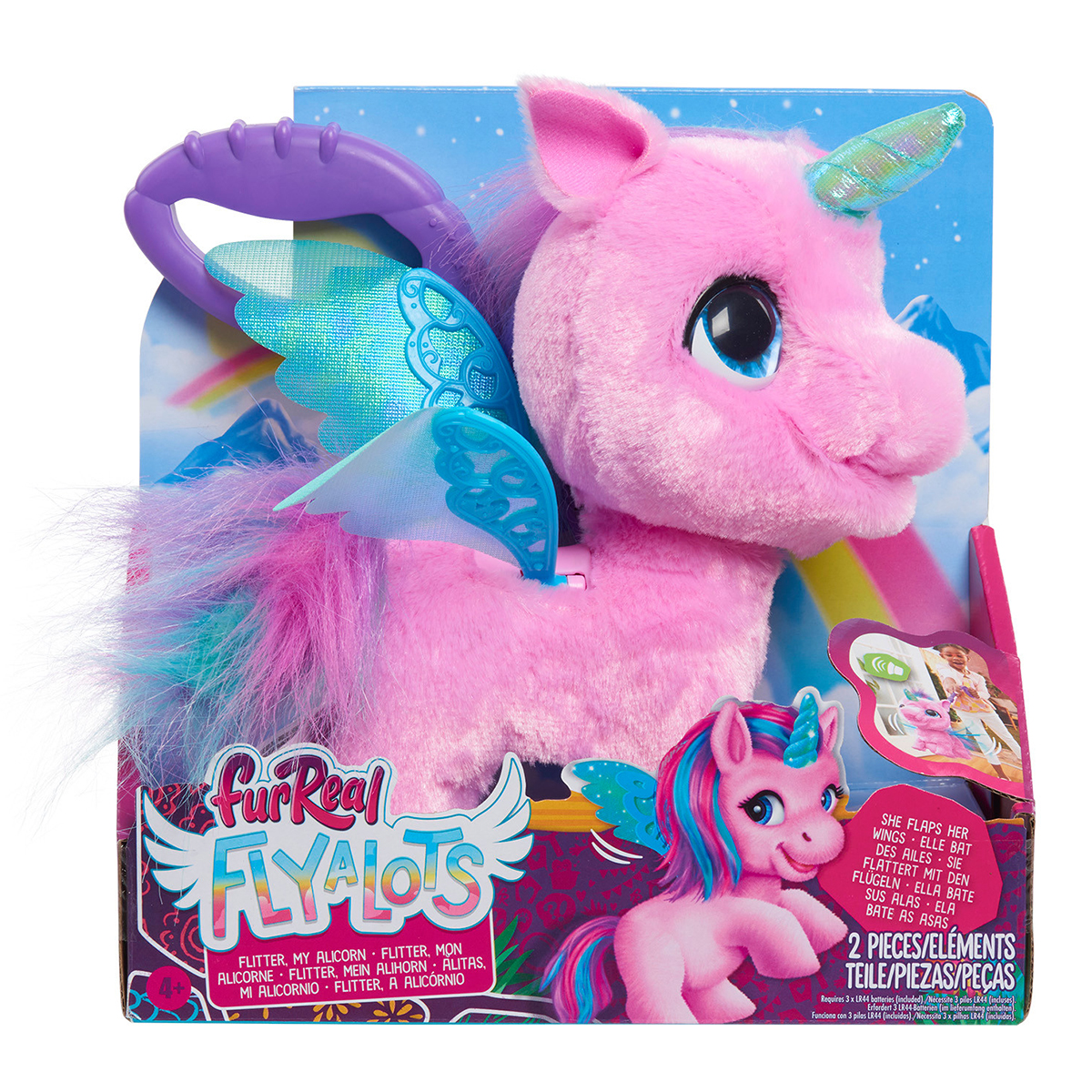 Furreal Interactive Toy Fly-a-lots - Unicorn