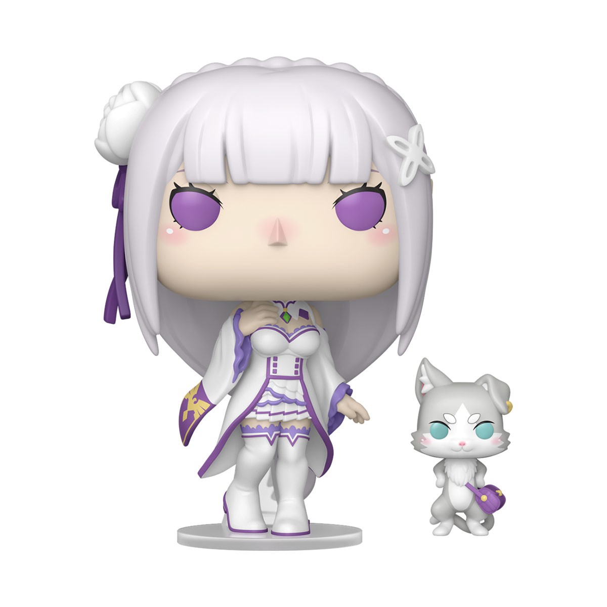 Набор игровых фигурок Funko POP! серии Re:ZERO - Эмилия с Паком Набор игровых фигурок Funko POP! серии Re:ZERO - Эмилия с Паком