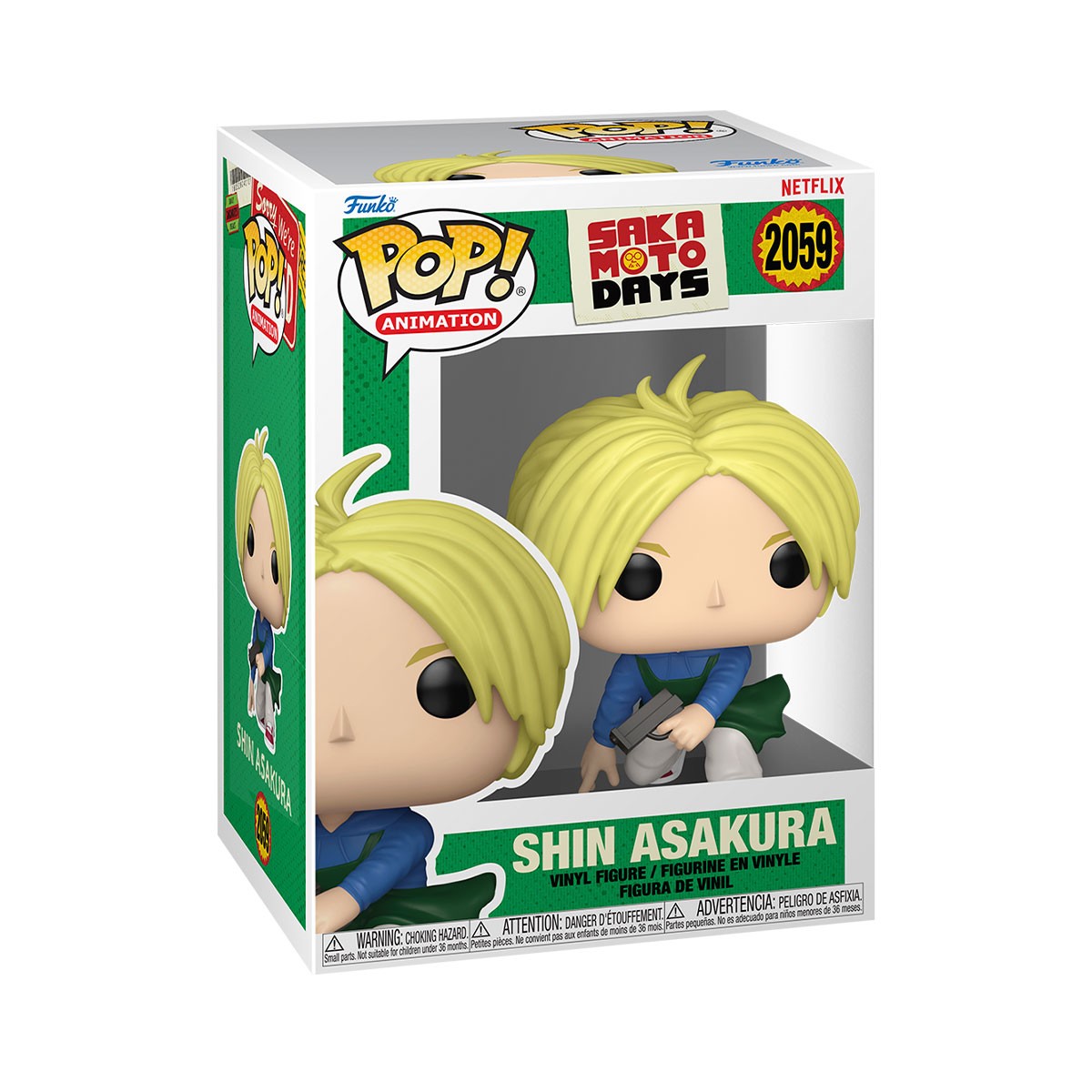 Funko POP! Sakamoto Days Action Figure - Shin Asakura