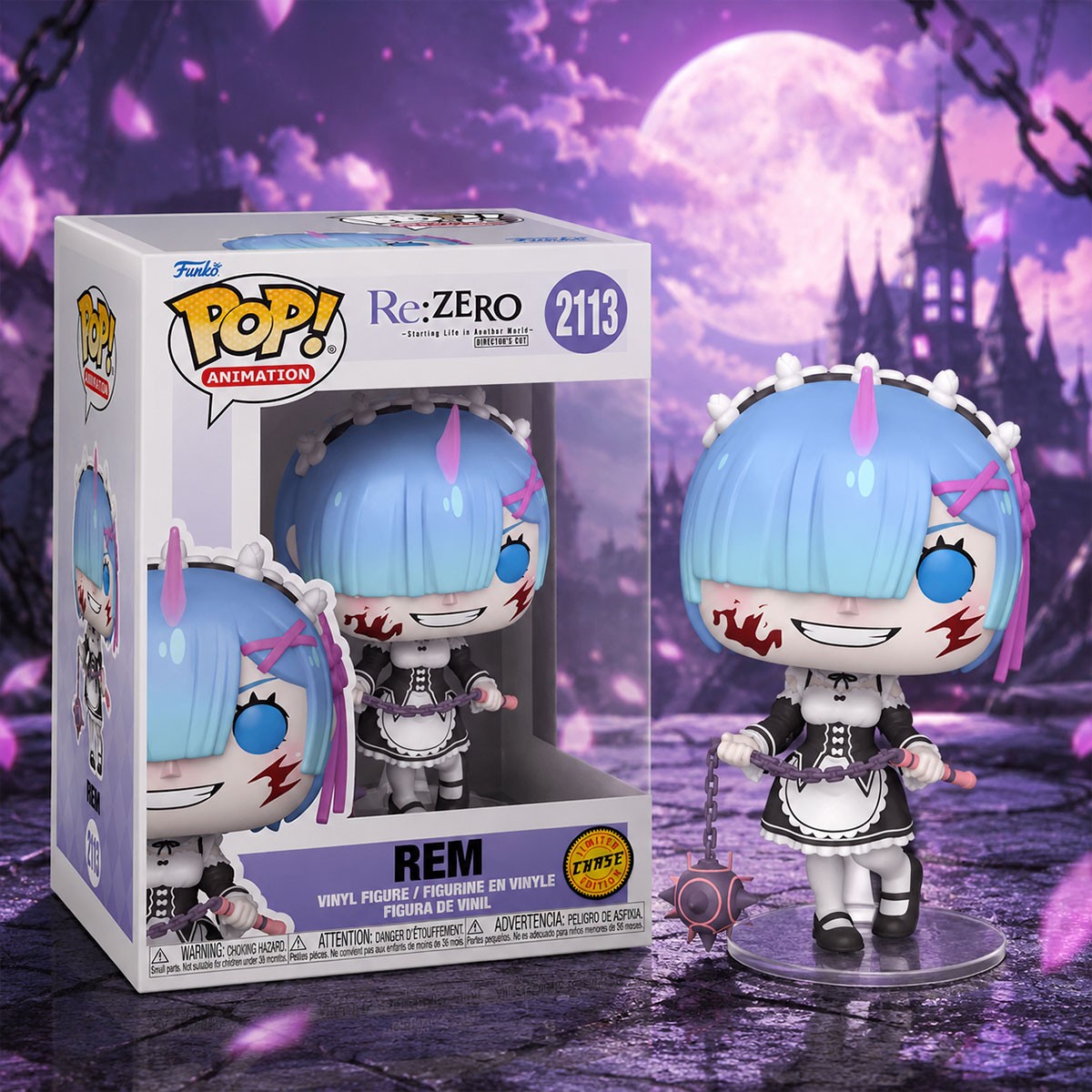 Игровая фигурка Funko POP! серии Re:ZERO - Рем (w/CH) Игровая фигурка Funko POP! серии Re:ZERO - Рем (w/CH)