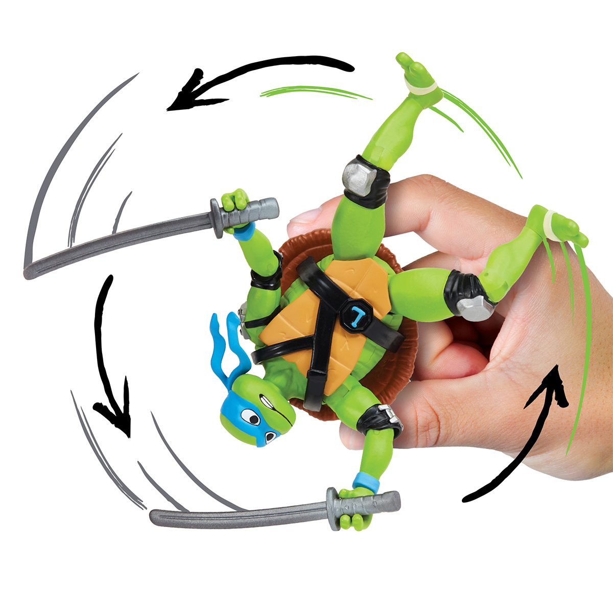 Teenage Mutant Ninja Turtles: Shell Whirlwind Leo Action Figure Teenage Mutant Ninja Turtles: Shell Whirlwind Leo Action Figure