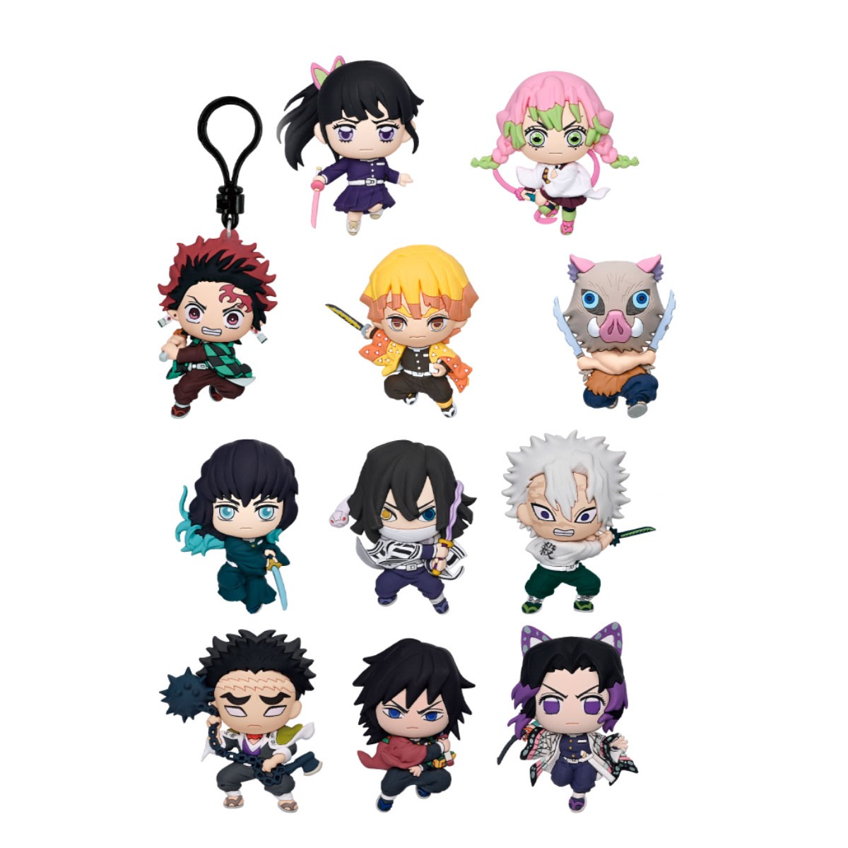 Demon Slayer: Infinite Fortress S1 Monogram Clip Figure (Ass.)