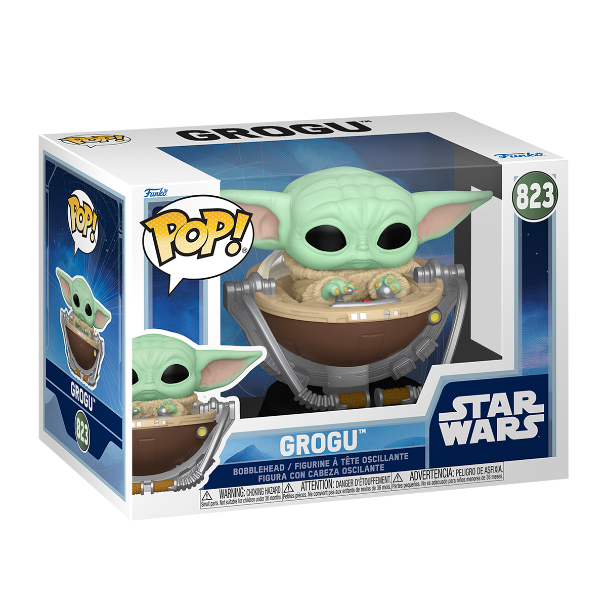 Funko POP! series Mandalorian action figure - Grogoo in a stroller