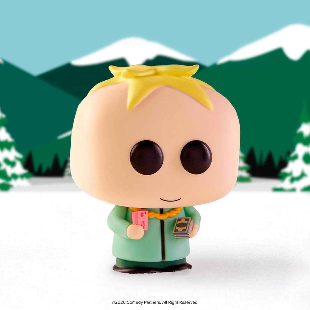 Игровая фигурка Funko POP! серии Южный парк - Баттерс Стотч (Компания Поцелуев) Игровая фигурка Funko POP! серии Южный парк - Баттерс Стотч (Компания Поцелуев)