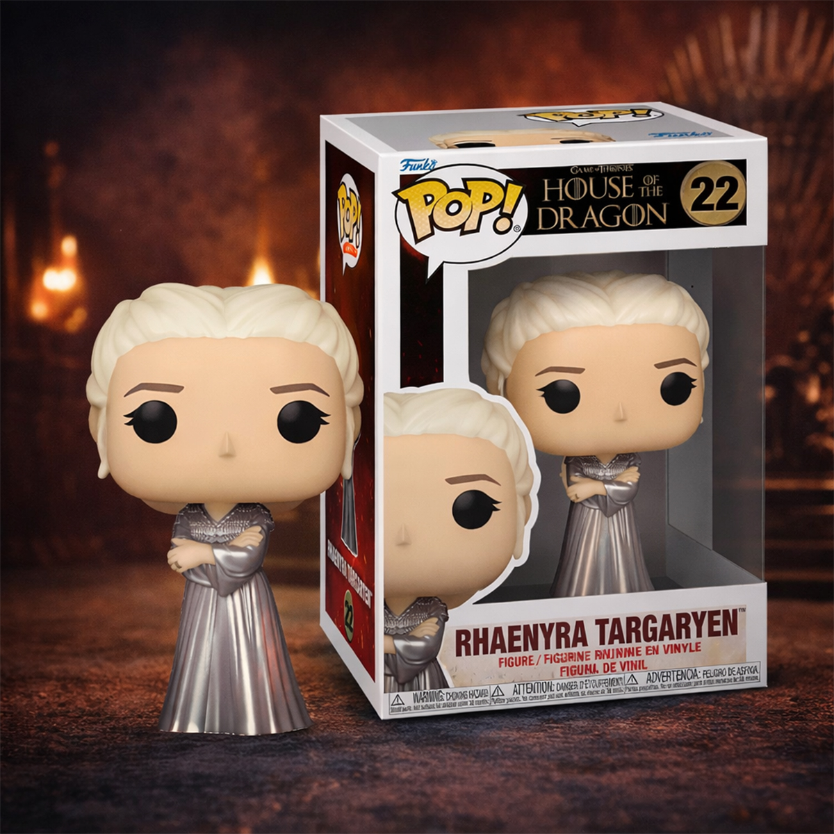 Funko POP! Dragon House S4 Series Playing Figure - Rhaenyra Targaryen Funko POP! Dragon House S4 Series Playing Figure - Rhaenyra Targaryen