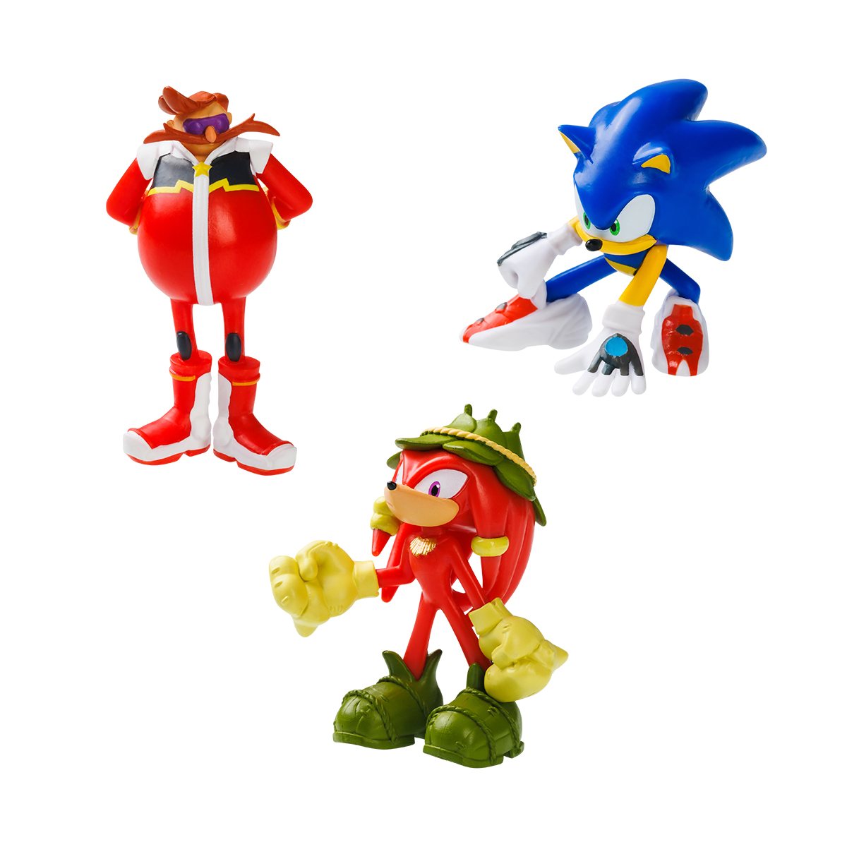 Sonic Prime action figure set - Sonic, Knuckles, Dr. Eggman Sonic Prime action figure set - Sonic, Knuckles, Dr. Eggman