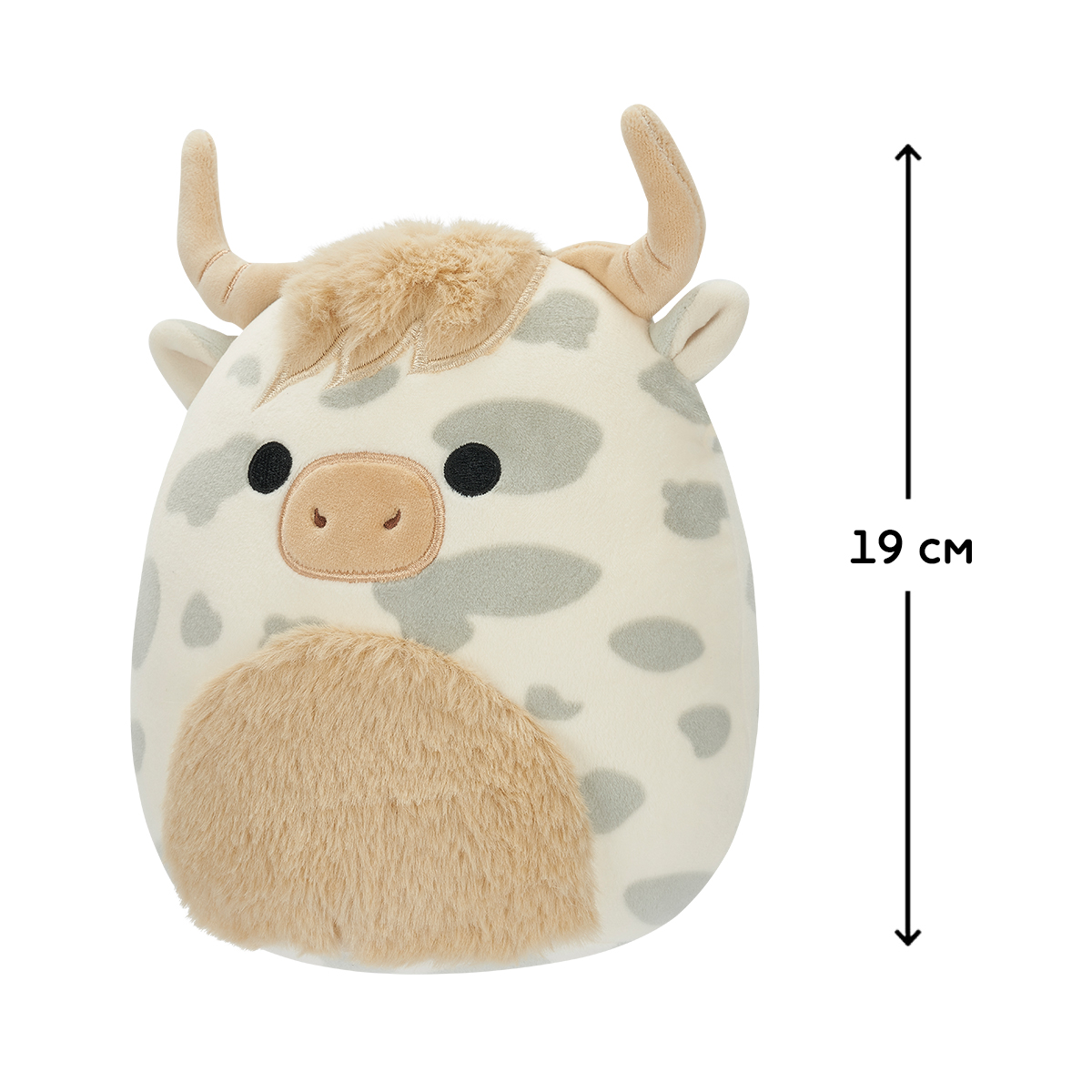 Squishmallows Plush Toy – Borsa the Cow (19 cm) Squishmallows Plush Toy – Borsa the Cow (19 cm)