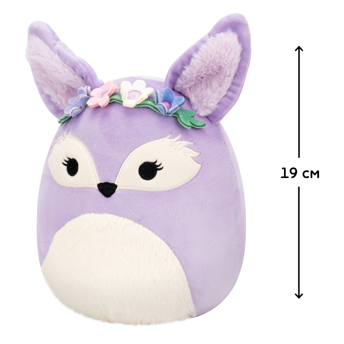 Мягкая игрушка Squishmallows - Лисица фенек Каденс (19 см) Мягкая игрушка Squishmallows - Лисица фенек Каденс (19 см)
