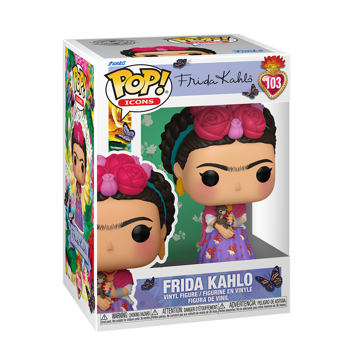 Funko POP! Icons Series - Frida Kahlo Figure