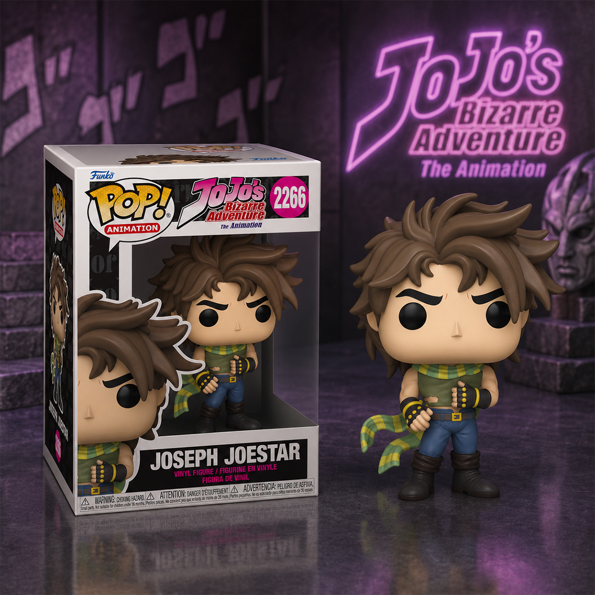 Funko POP! Game Figure from the JoJo's Bizarre Adventure Series - Joseph