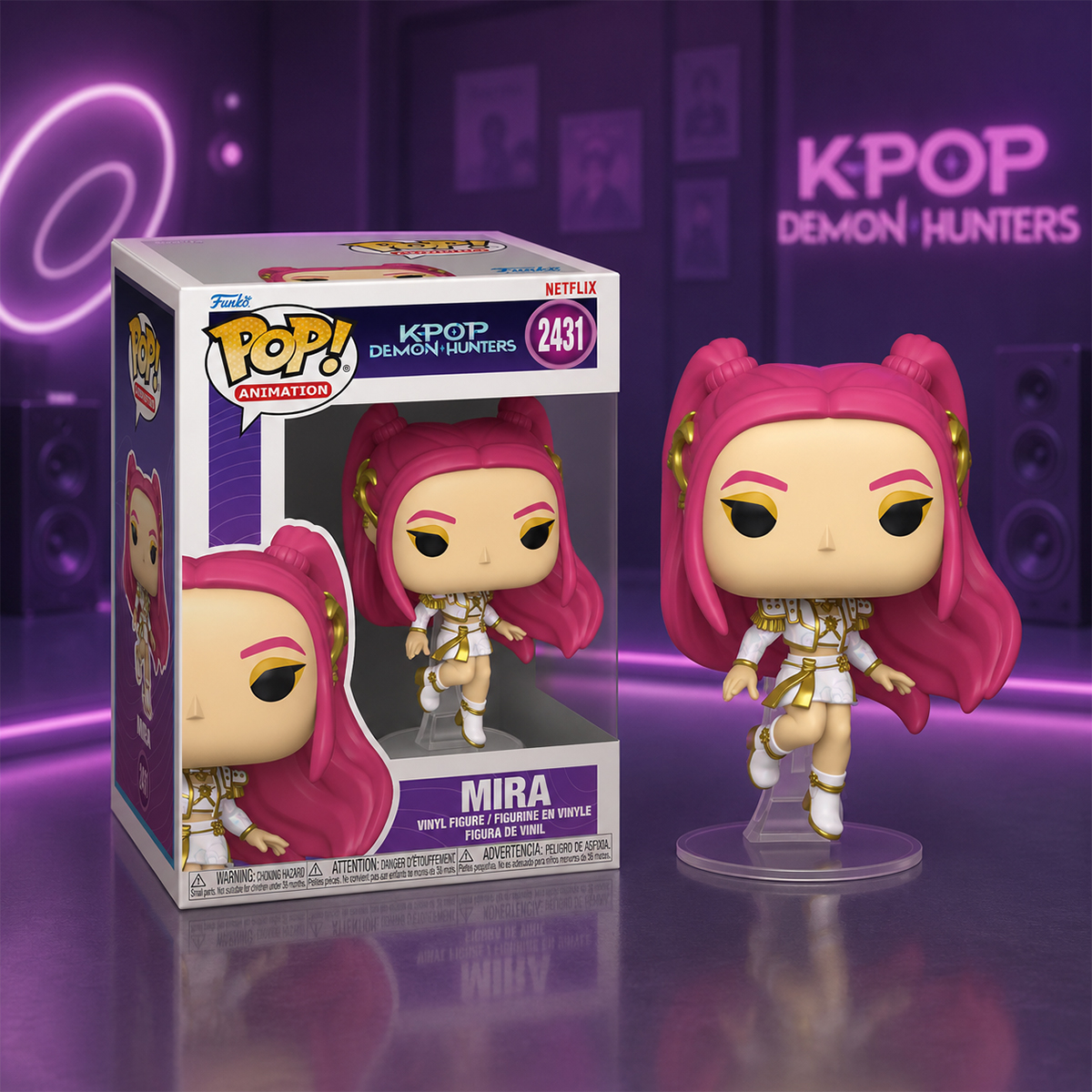 Funko POP! K-Pop Demon Hunters S2 - Mira Figurine