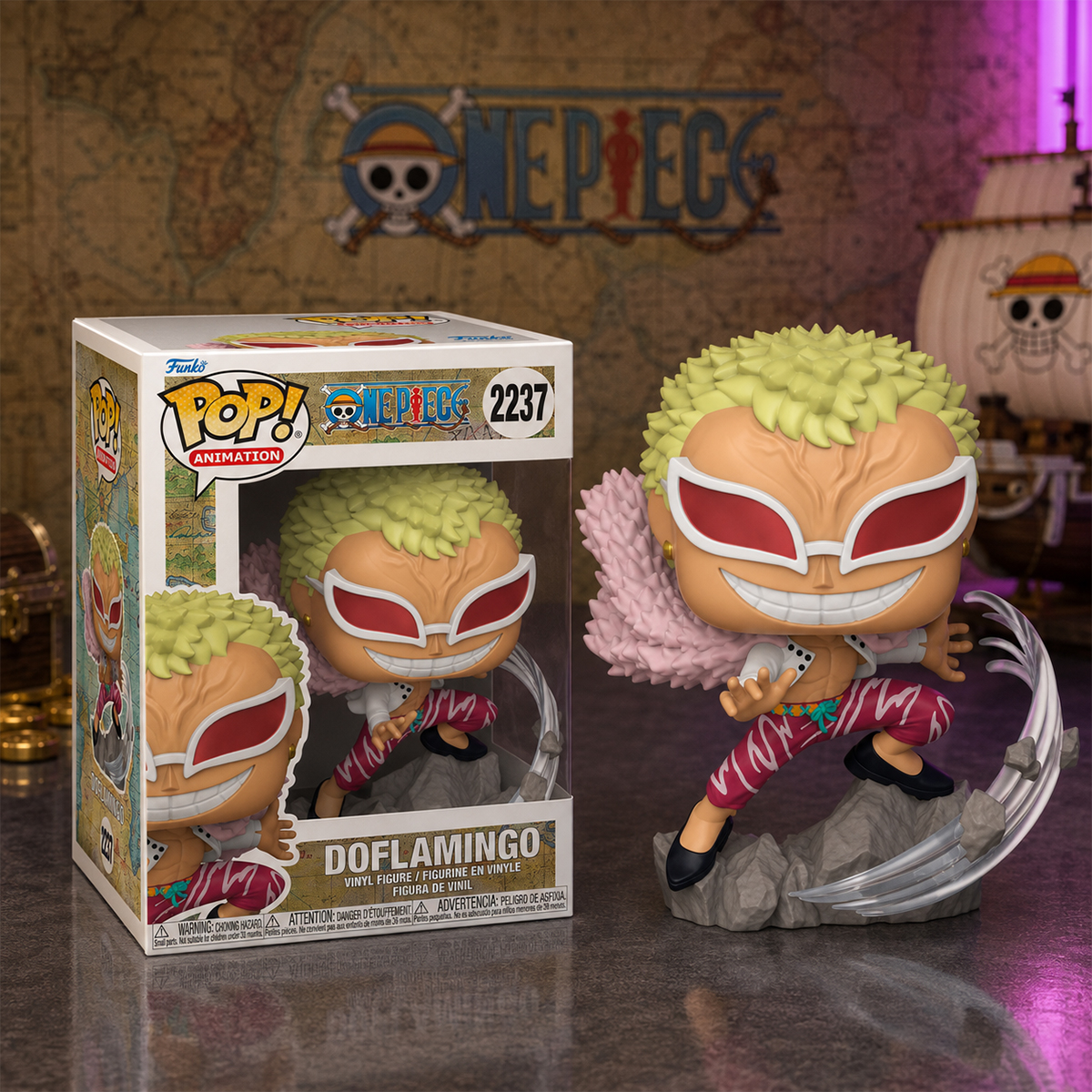 Funko POP! Figure from the "Big Win" Series - Doflamingo Funko POP! Figure from the "Big Win" Series - Doflamingo