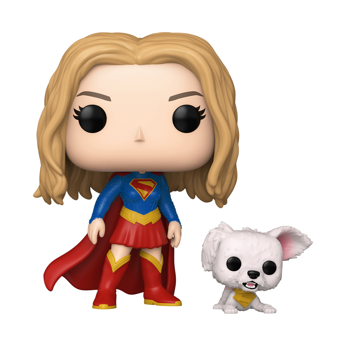 Funko POP! Supergirl Series Figure Set — Supergirl and Krypto the Superdog