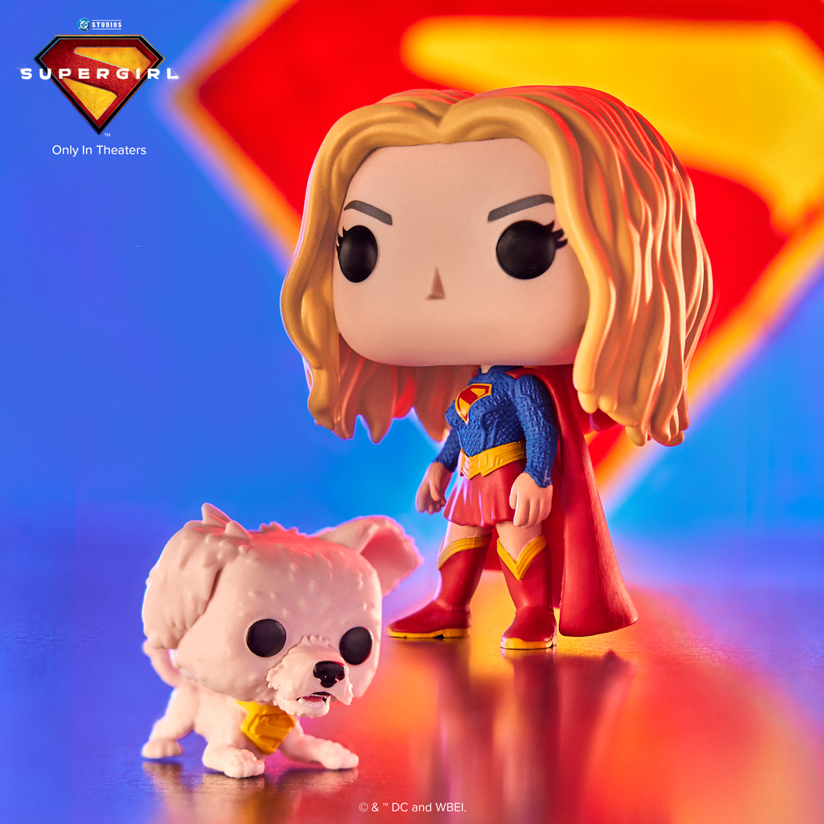Funko POP! Supergirl Series Figure Set — Supergirl and Krypto the Superdog