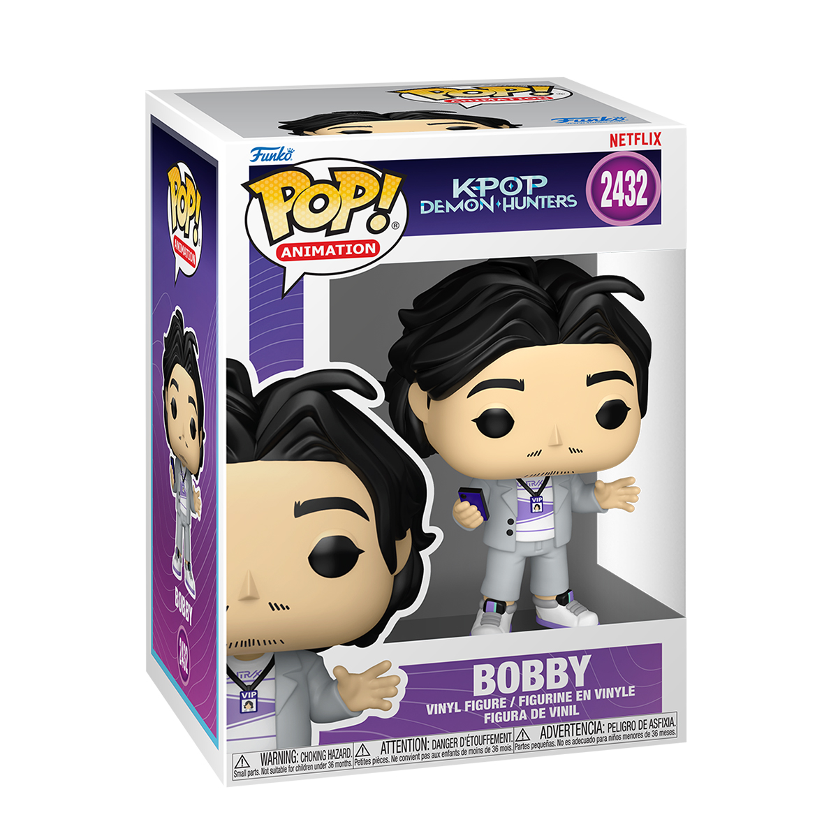 Funko POP! Figure from the K-Pop Demon Hunters Season 2 Series - Bobby