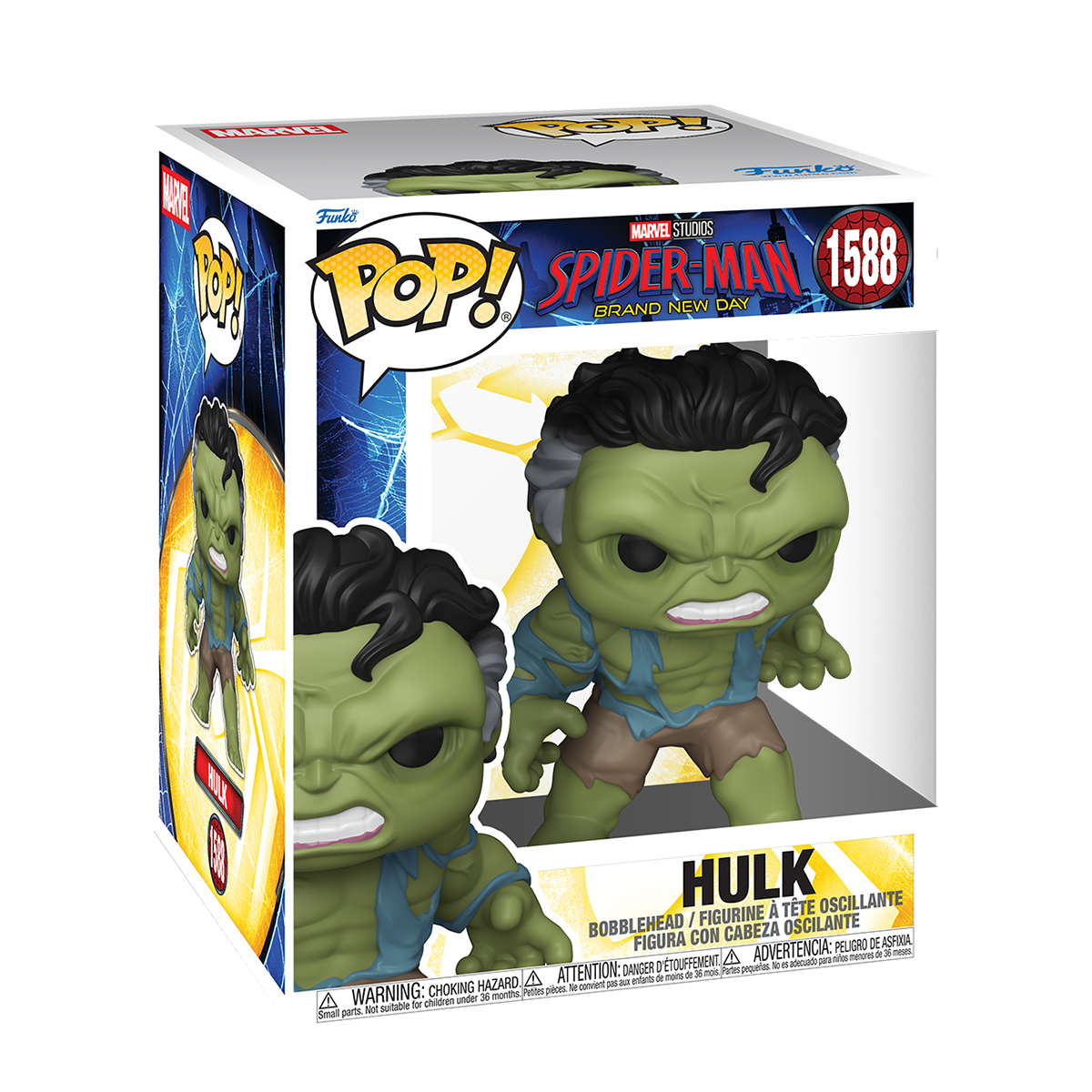Funko POP! Spider-Man: Breaking Day - Hulk Action Figure (15 cm)