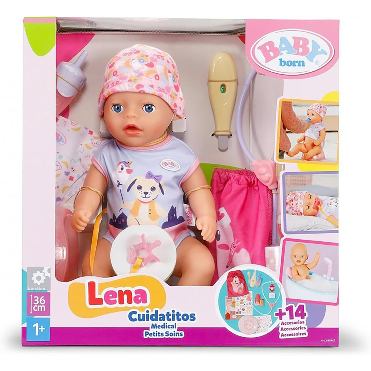 Лялька Baby Born – Олена у лікаря (36 см)