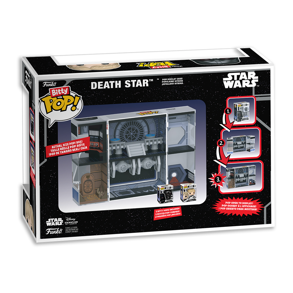 Bitty POP! Boxes Play Set from the Star Wars Series - Death Star